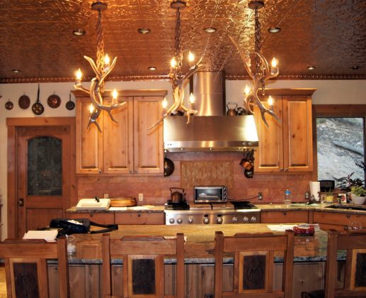 Mt Lindsay Antler Pendant Light, Kitchen, Island lighting