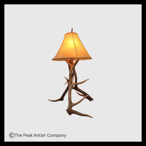 Elk Antler Table Lamp