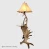 Moose & Elk Antler Floor Lamp - Thumbnail Image 3