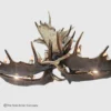 522-XL 0D 0AMt Massive Oval Moose 1800x1800 4 bottom view of the oval moose antler chandelier