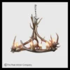 Pyramid Peak Elk Antler Chandelier