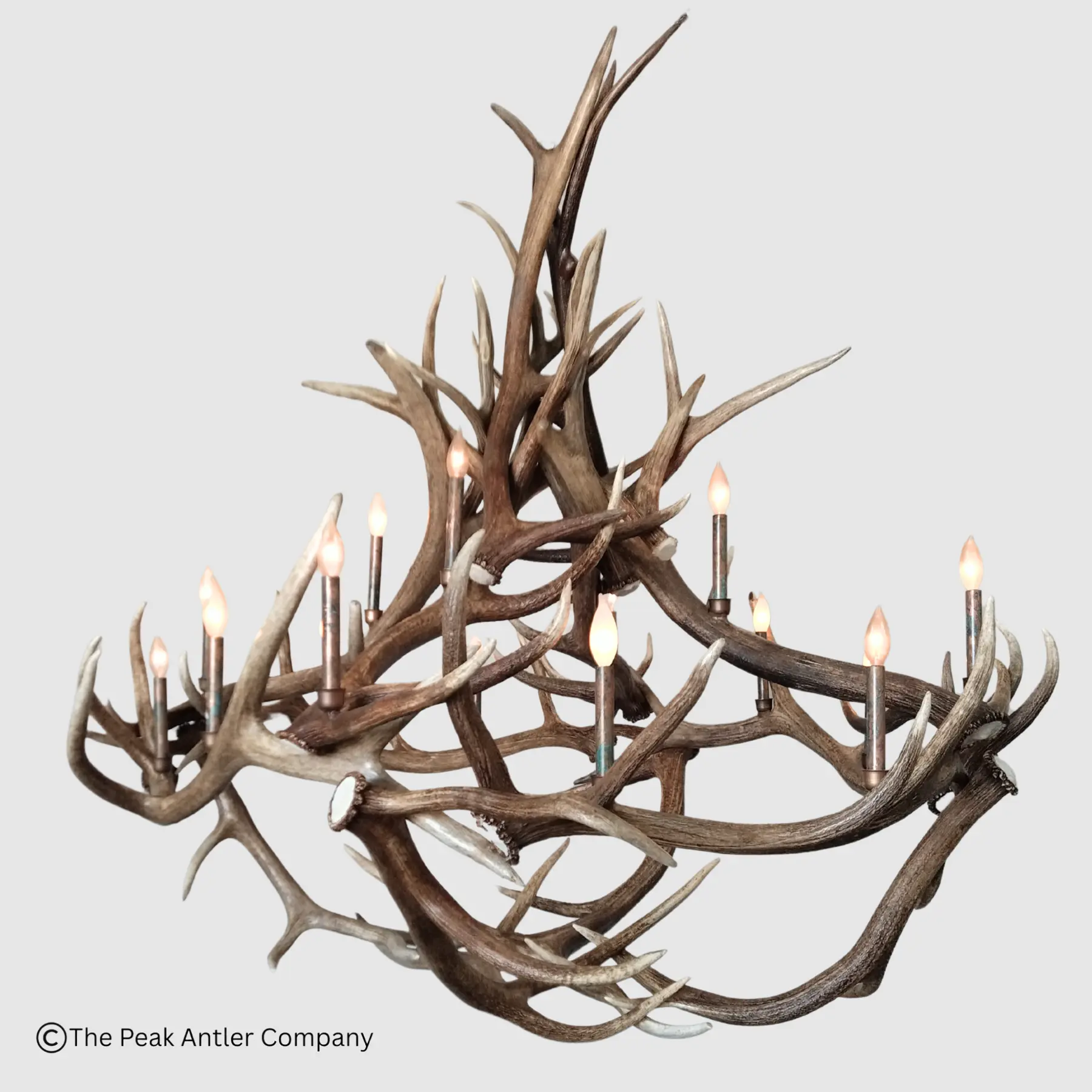 round elk antler chandelier wilson peak