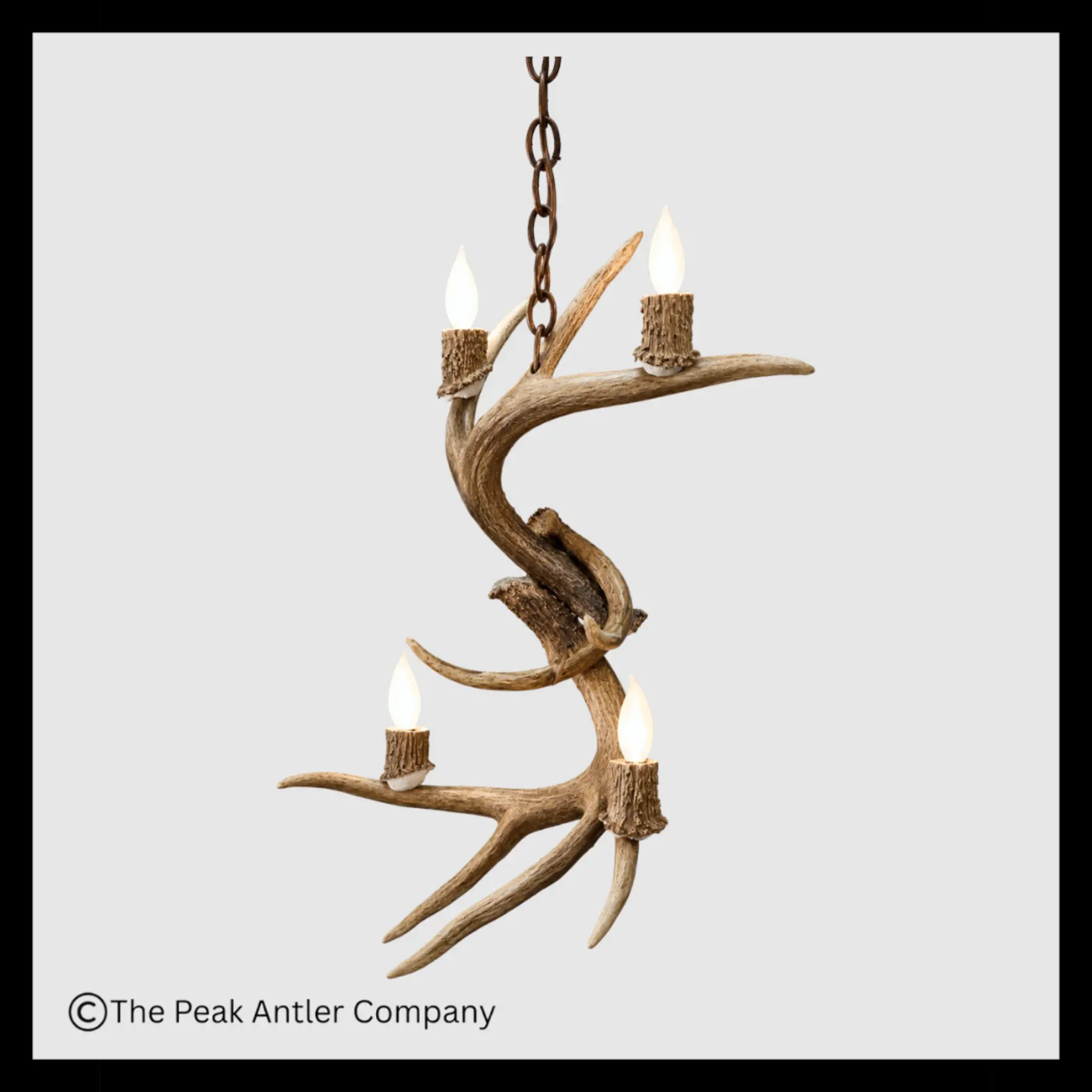 Mt Bierstadt Whitetail Antler Pendant Light color finish options for chandelier different styles of candle cup for antler light fixtures Mt Bierstadt Whitetail Antler Pendant Light