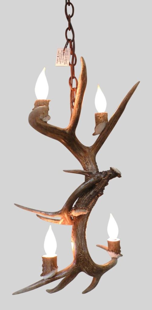 Mt Bierstadt Whitetail Antler Pendant Light