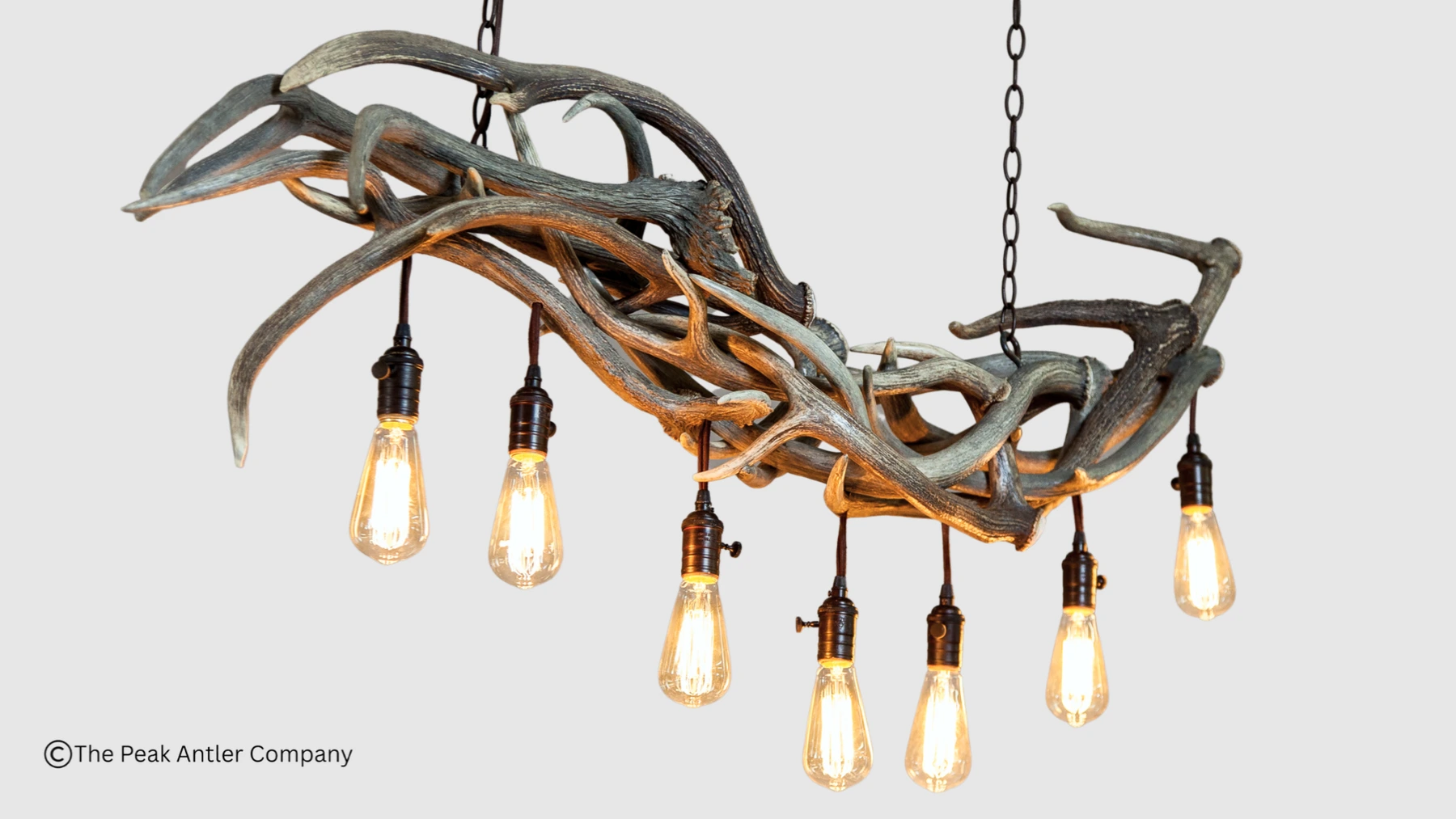 582 Seven Falls Axis 1800x1800 1 linear Axis Deer antler chandelier