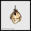 Whitetail Deer Antler Globe Pendant Light