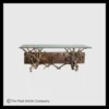 Timberline Mule Deer Antler Coffee/Cocktail Table with Reclaimed Wood