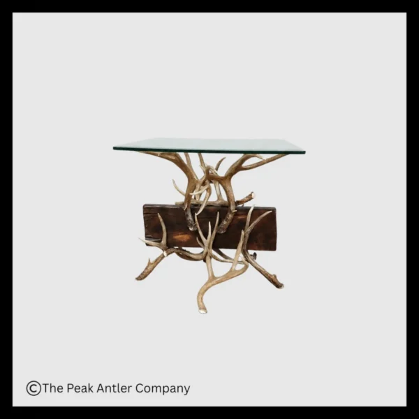 Timberline Mule Deer Antler End Table