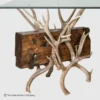 Timberline Mule Deer Antler End Table - Thumbnail Image 3