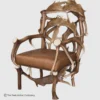 Antler chair with elk and fallow deer antlers