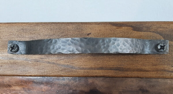 Hand Hammered Slim Profile Drawer Pull