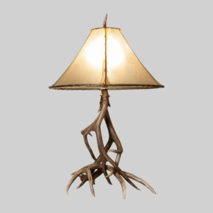 large mule deer table lamp