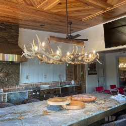 Snowmass Whitetail Deer Antler Chandelier