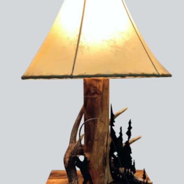 Fly Fisherman Table Lamp