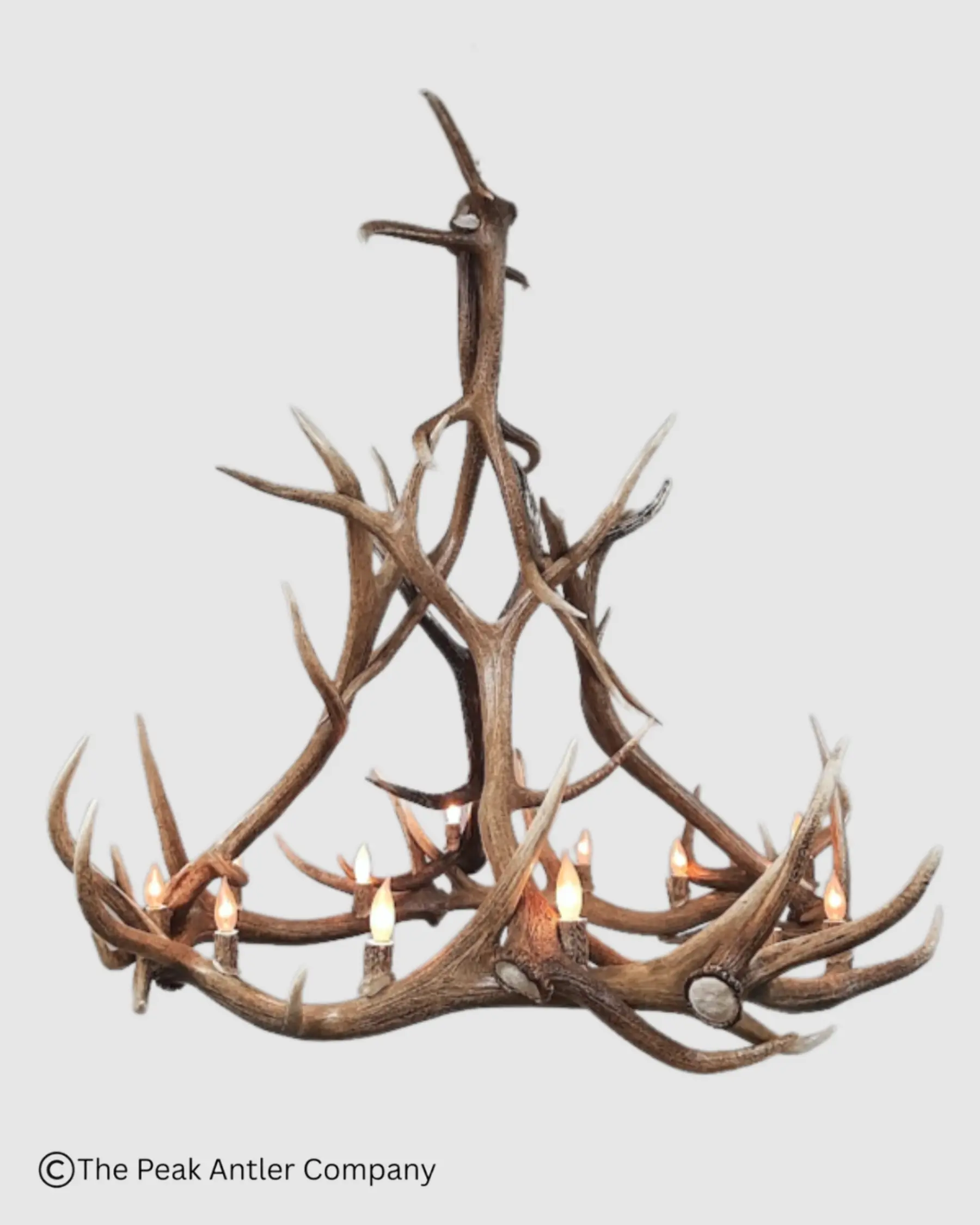 Castle Peak Elk Antler Chandelier
