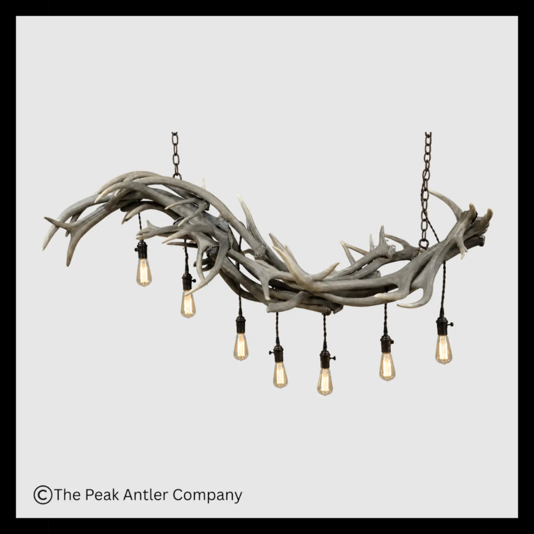 Elk Antler Seven Falls Chandelier