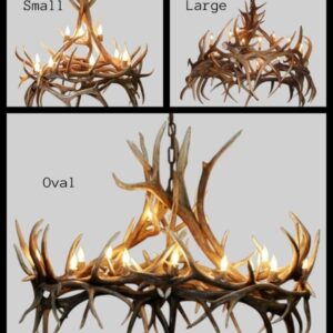 hayman elk antler series chandeliers