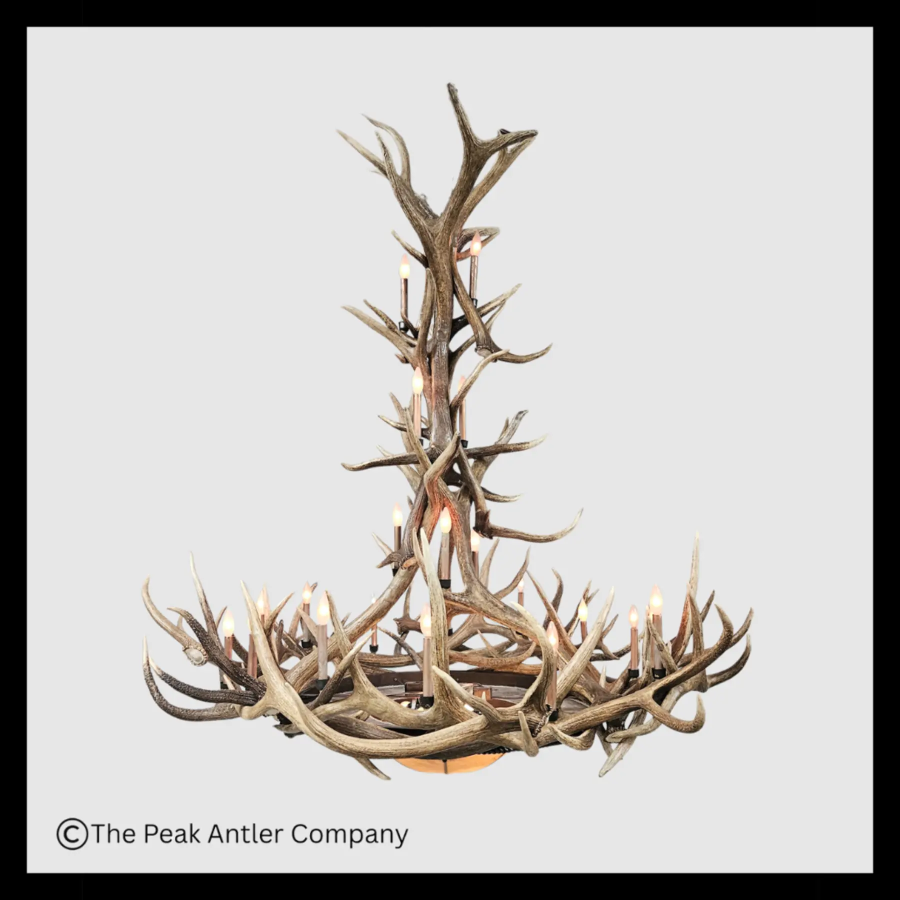 542 Mt Bross Elk Antler Series Chandeliers with Rawhide & Mica Iron Base 1800x1800 Mt Bross Elk Antler Series Chandeliers with Rawhide & Mica Iron Base