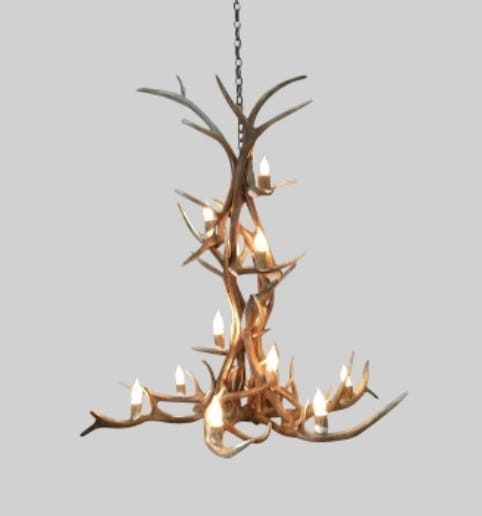 large redcloud peak elk chandelier
