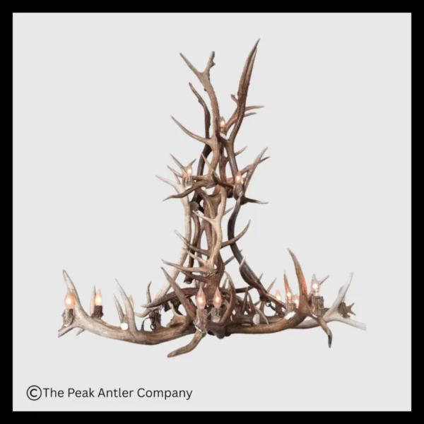 Redcloud Peak Series Elk Antler Chandelier