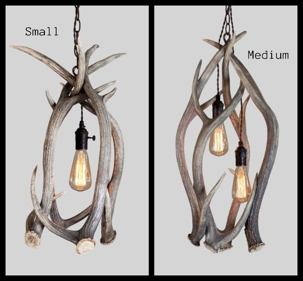 Box Canyon Falls Axis Deer series pendant lights