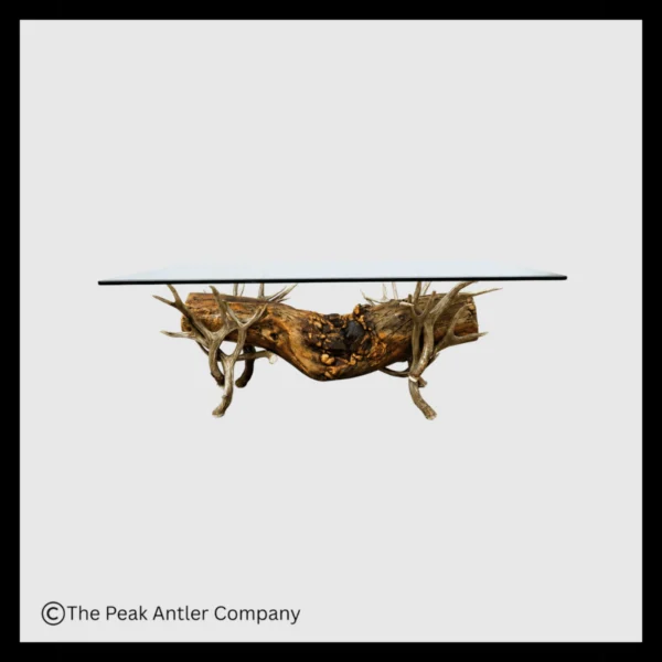 Mule Deer Log Timberline Coffee Table