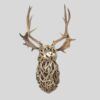 Life-Sized Wall-Mounted Mule Deer Bust