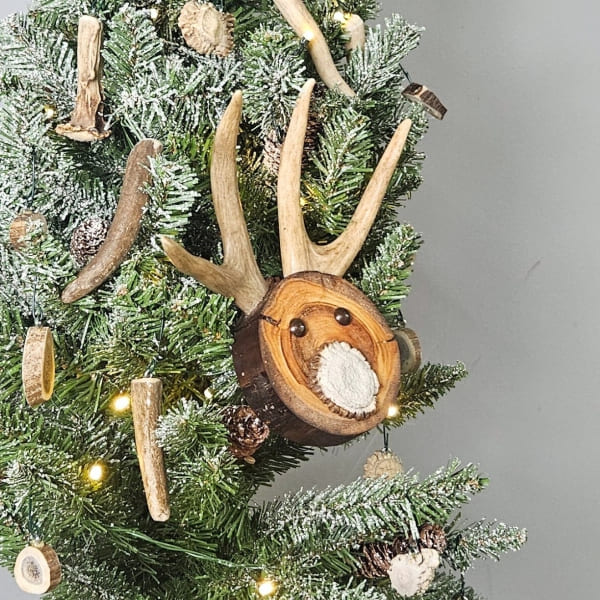 antler ornament Christmas
